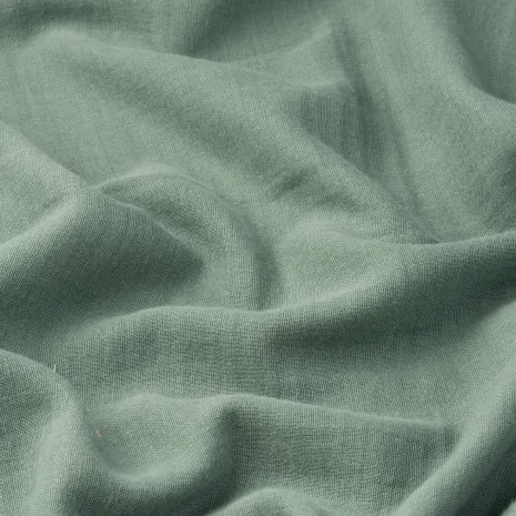 Okaliptüs Yeşili Düz Renk Müslin Kumaş