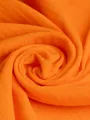 Neon Turuncu Düz Renk Müslin Kumaş