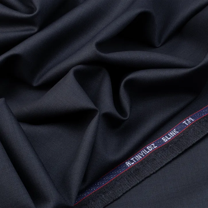 Koyu Lacivert Altınyıldız Gabardin Kumaş