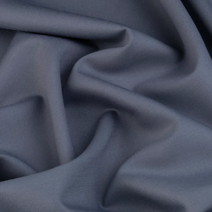 Flam Gabardin Gri Mavi Kumaş