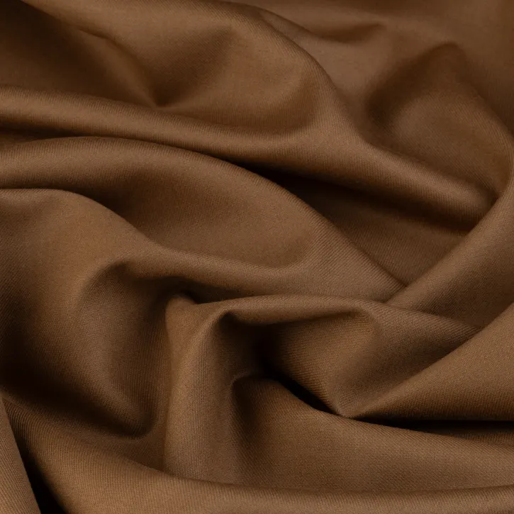 Flam Gabardin Tütün Kahvesi Kumaş