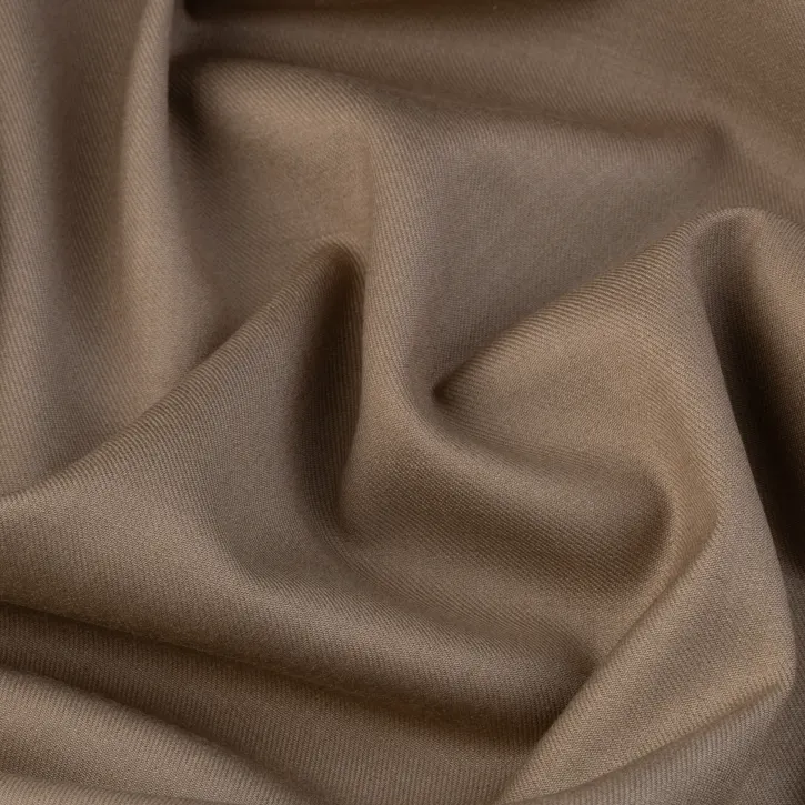 Flam Gabardin Taş Kahve Kumaş