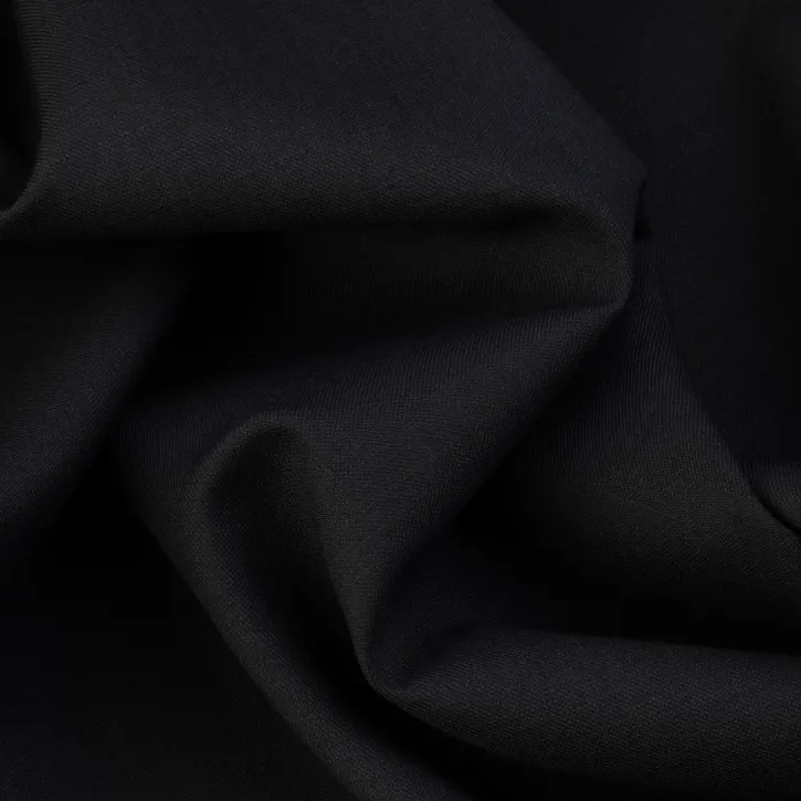 Flam Gabardin Gece Siyah Kumaş