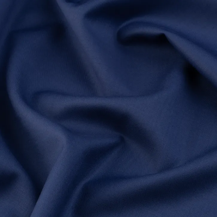 Flam Gabardin Saks Mavisi Kumaş