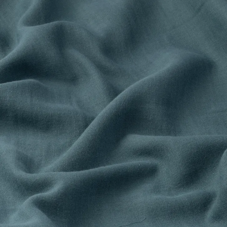 Petrol Düz Renk Müslin Kumaş