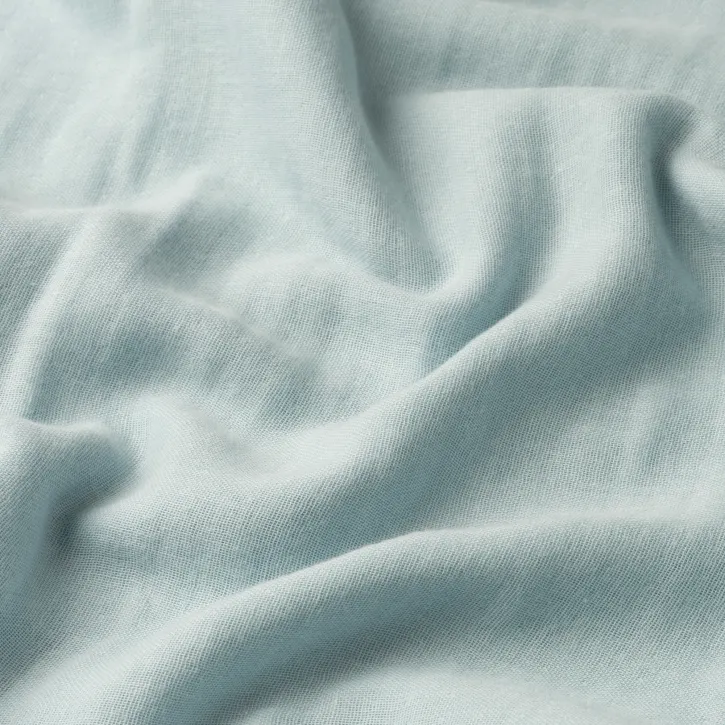 Su Yeşili Düz Renk Müslin Kumaş