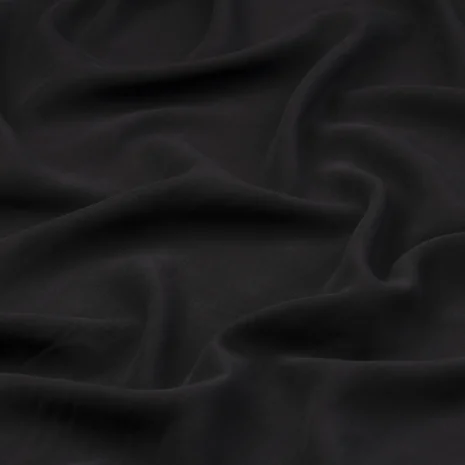 Siyah İpeker Tencel Kumaş