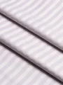 Açık Lavanta Çizgili Pamuk Saten