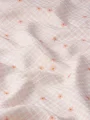 Pembe Kareli Çiçekli Bebek Müslin