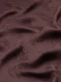Bordo Lazer Desen İpeker Cupro