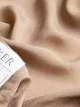 Camel Rengi İpeker Cupro Kumaş