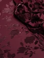 Bordo Yakma Kadife