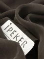 Kahverengi İpeker Cupro Kumaş