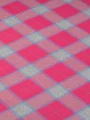 Şeker Pembe-Gri Ekose Gabardin