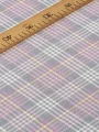 Pembe-Gri Ekose Gabardin
