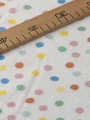 Renkli Puantiyeli Bebek Müslin