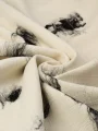 Krem-Siyah Ponçik Buklet Kaşe