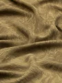 Yeşil Batik Desenli İpeker Tencel Kumaş