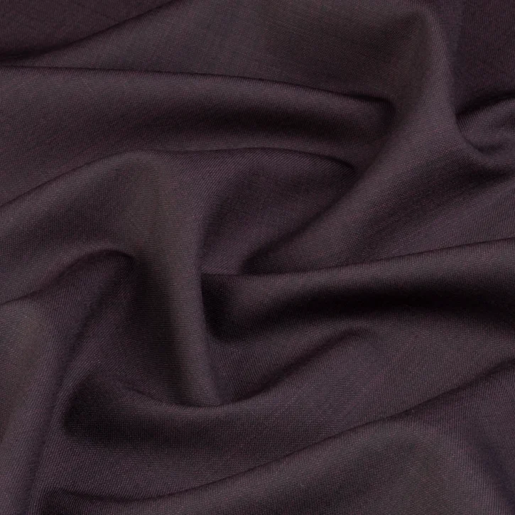 Flam Gabardin Bordo Siyah Kumaş