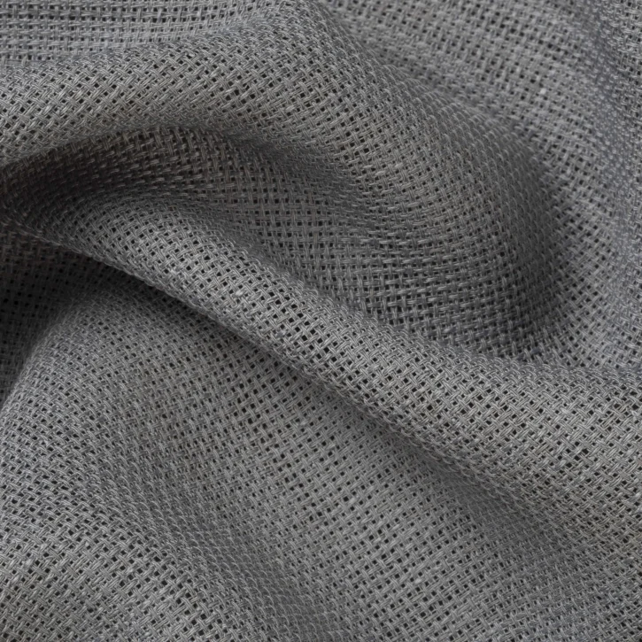 Koyu Gri Linen Kumaş
