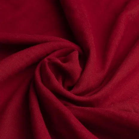 Bordo Müslin Kumaş