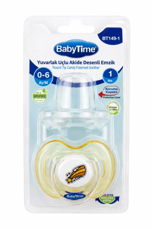BabyTime Bebek Emziği Modelleri – 0-6 Ay, 6-18 Ay ve 18+ Ay BPA İçermez Emzik