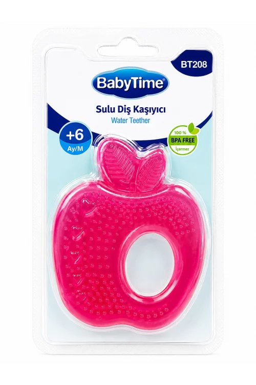 BabyTime BT208 Sulu Diş Kaşıyıcı +6 Ay Su Doldurulabilir Bebek Diş Kaşıyıcı