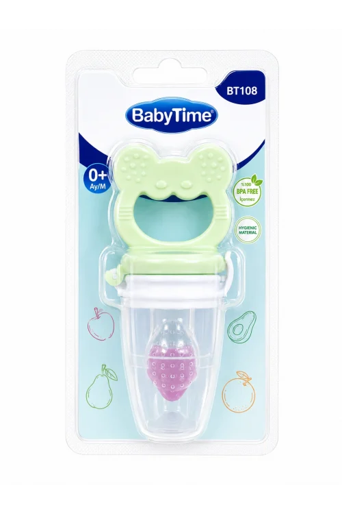 BabyTime BT108 Meyve Süzgeci – Bebek Meyve Sebze Besleyici