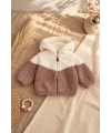 Bebek Peluş Polar Mont %100 Pamuk Fermuarlı 6-24 Ay