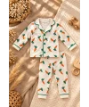 %100 Pamuk Bebek Pijama Takımı – Premium Kumaş Rahat Uyku Seti – 6-24 Ay