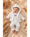 Bebek 3’lü Kışlık Takım İçi Welsoft %100 Pamuklu