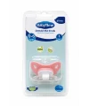 BabyTime Damaklı Mat Ortodontik Emzik No:1 0-6 Ay Pembe