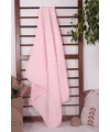 Biyeli Kız Bebek Nohut Battaniye 80*80 Cm - Pembe