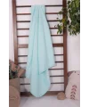 Biyeli Unisex Bebek Nohut Battaniye 80*80 Cm - Turkuaz