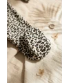 Leopar Desenli % 100 Pamuklu Kız Bebek 4lü Tulum Seti 0-6 Ay