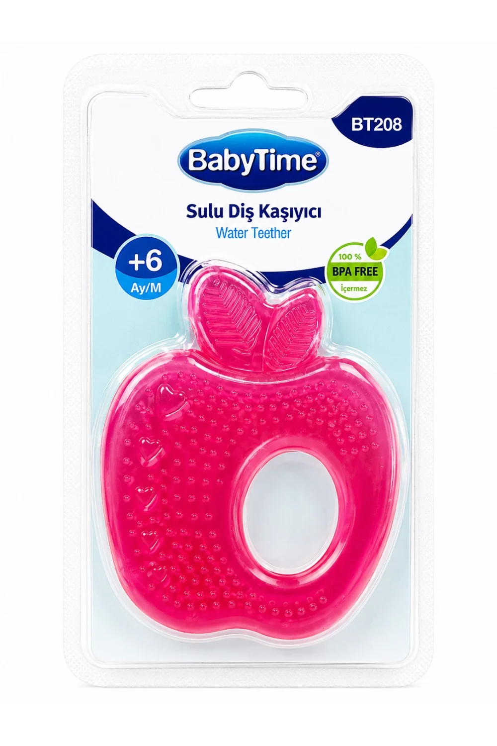 BabyTime BT208 Sulu Diş Kaşıyıcı +6 Ay Su Doldurulabilir Bebek Diş Kaşıyıcı
