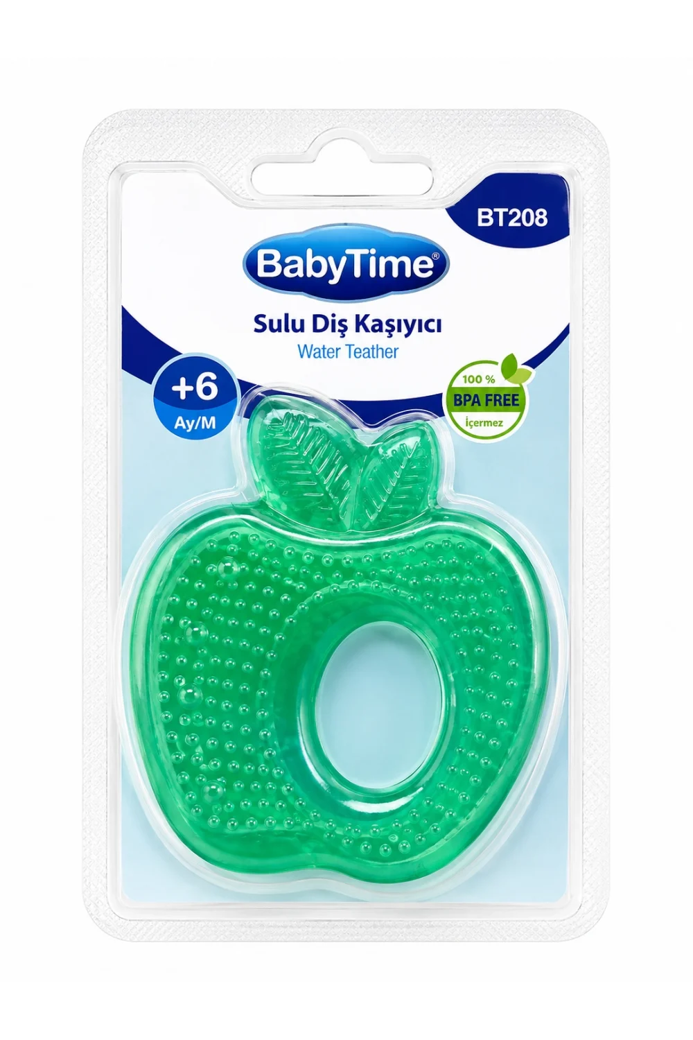 BabyTime BT208 Sulu Diş Kaşıyıcı +6 Ay Su Doldurulabilir Bebek Diş Kaşıyıcı