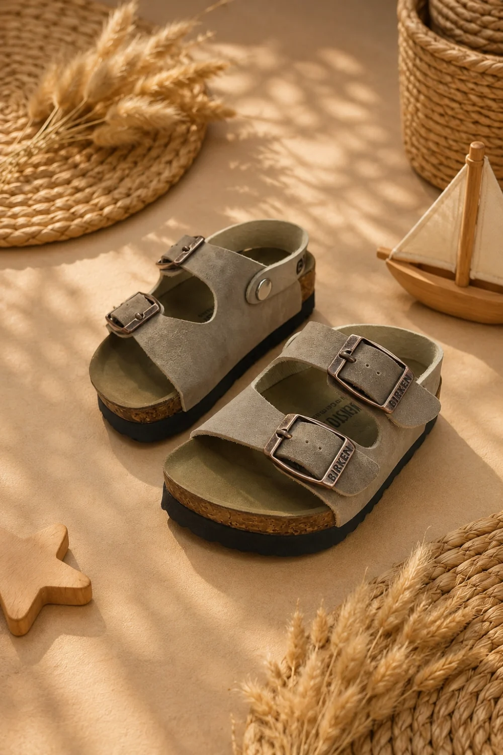 Kız & Erkek Çocuk Sandalet (22-30 Numara)