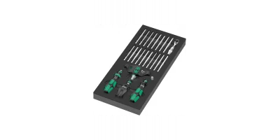 Wera 9752 Ozel Kesim Sunger Kraftform Kompakt Circirli Set 1