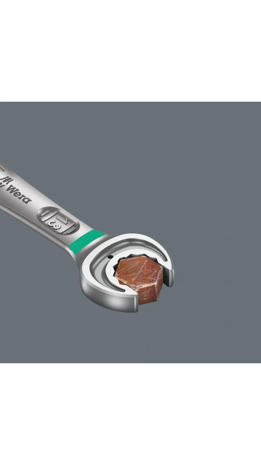 Wera 6000 Joker Açık Ağız Cırcırlı Kombine Anahtar, 11 x 165 mm