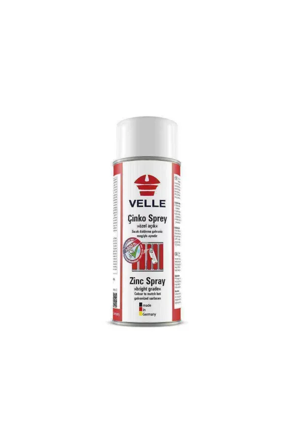 VELLE Çinko (Pas Koruma ) Sprey Özel Açık 400 ml
