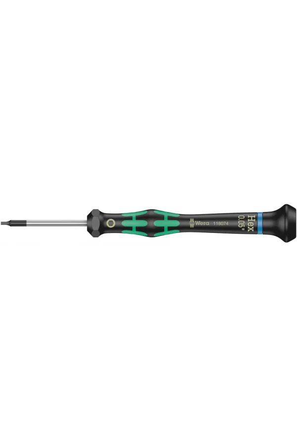 Wera 2054 Elektronikçi Altıgen Tornavida, 3 x 60 mm