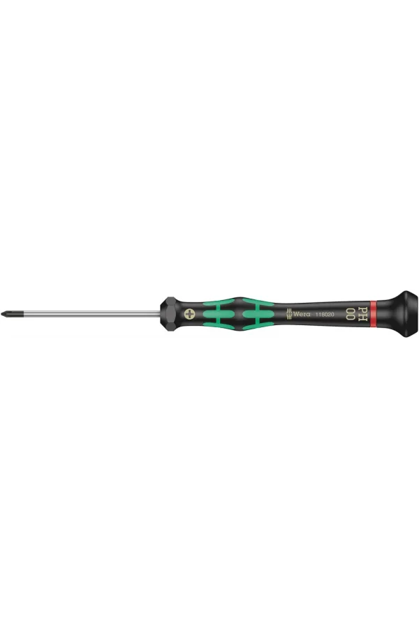 Wera 2050 PH Elektronikçi Yıldız Tornavida, PH 00 x 60 mm