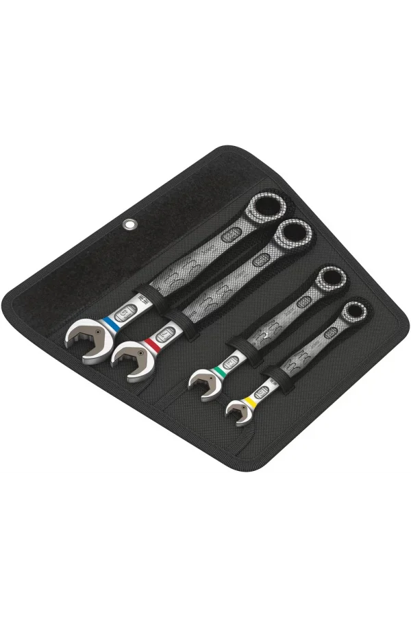 Wera 6000 Joker 4 Set 1 Açık Ağız Cırcırlı Kombine Anahtar Seti