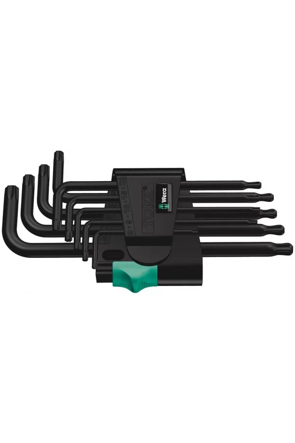 Wera 967/9 TX 1 Allen Anahtar Set, BlackLaser