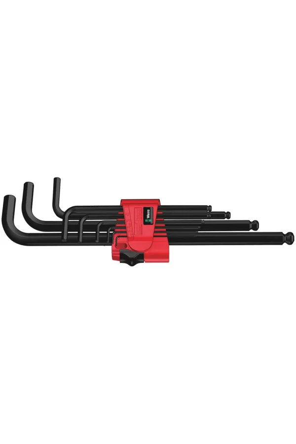 Wera 950/9 Hex-Plus 6 SB Allen Anahtar Set, metrik, BlackLaser