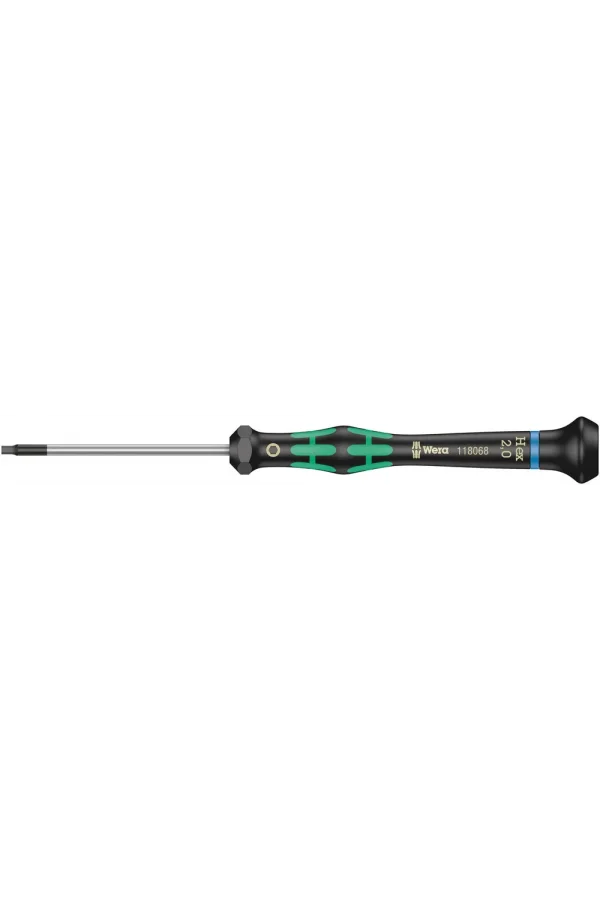 Wera 2054 Elektronikçi Altıgen Tornavida, 2 x 60 mm