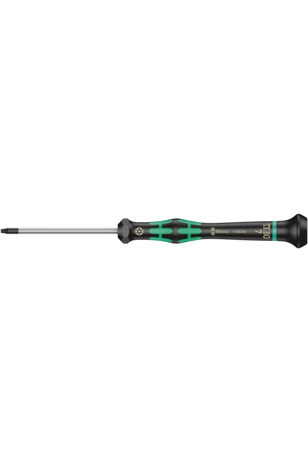 Wera 2067 Elektronikçi TORX® BO Tornavida, TX 7 x 60 mm
