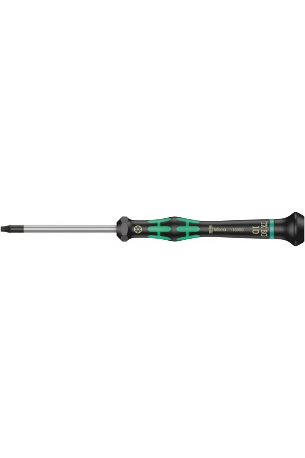 Wera 2067 Elektronikçi TORX® BO Tornavida, TX 10 x 60 mm