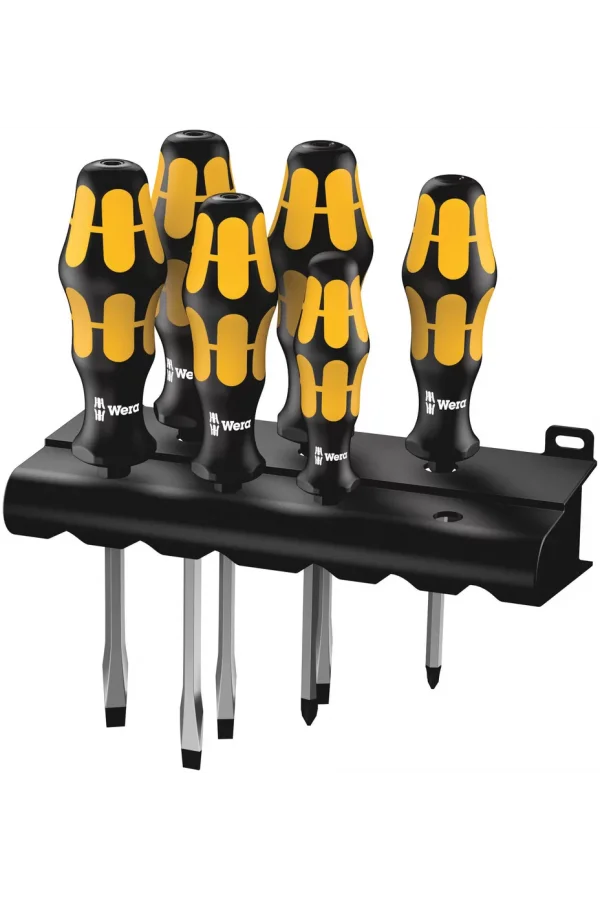 Wera 932 S/6 Tornavida Seti Kraftform Wera: Keski Tornavida + Raf